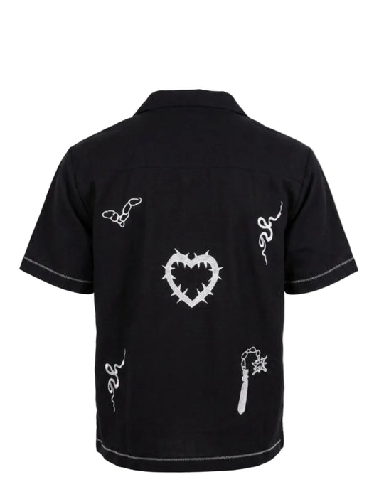 Dark Symbols Shirt — Black