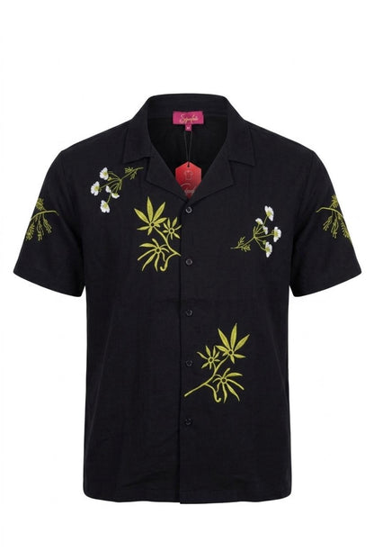 Botanical Garden Shirt — Black