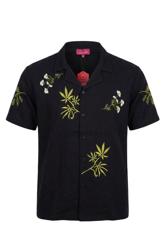 Botanical Garden Shirt — Black
