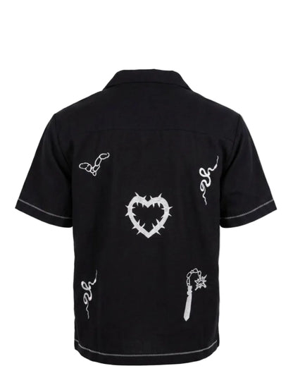 Dark Symbols Shirt — Black