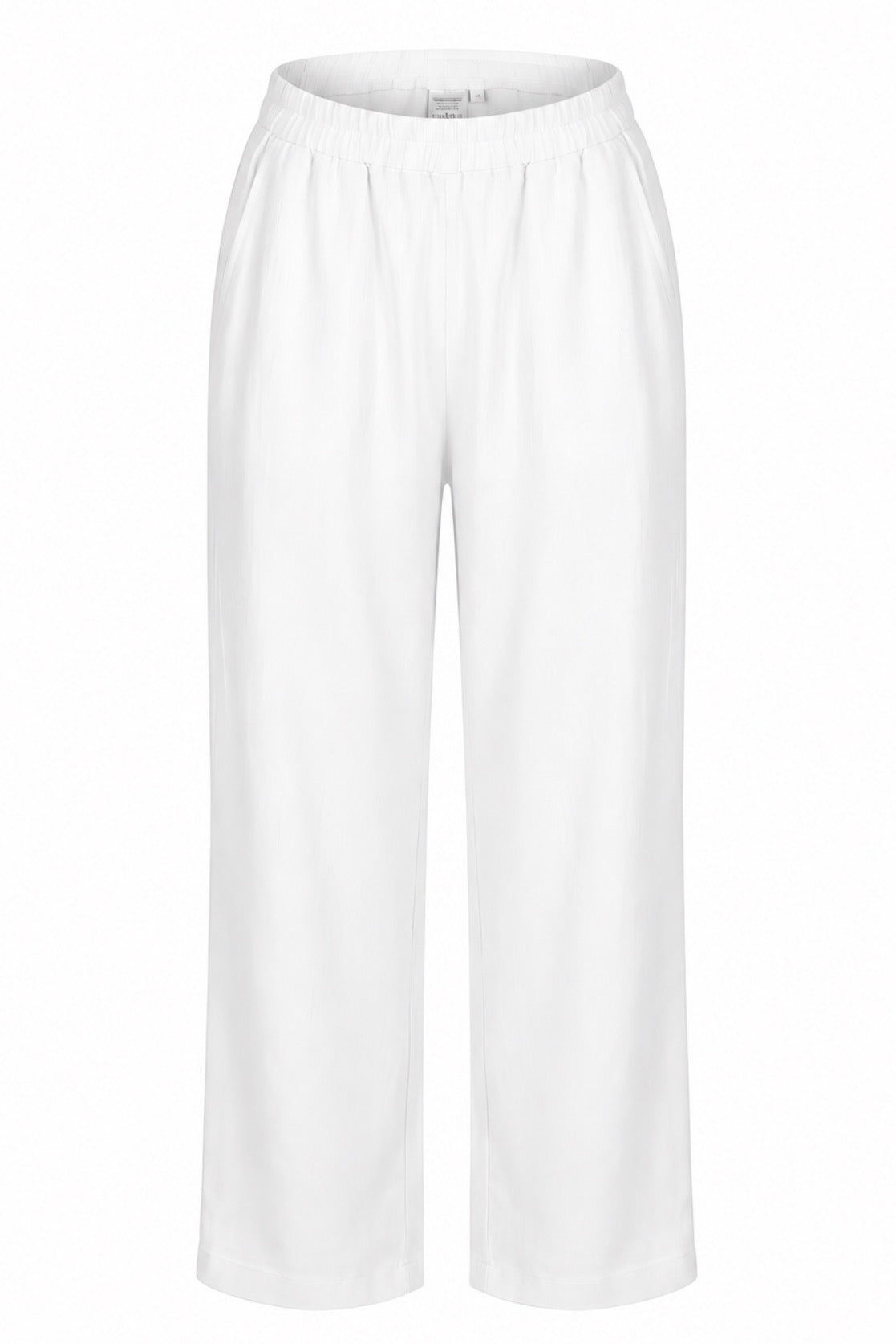 Riviera Wide-Leg Trouser — White