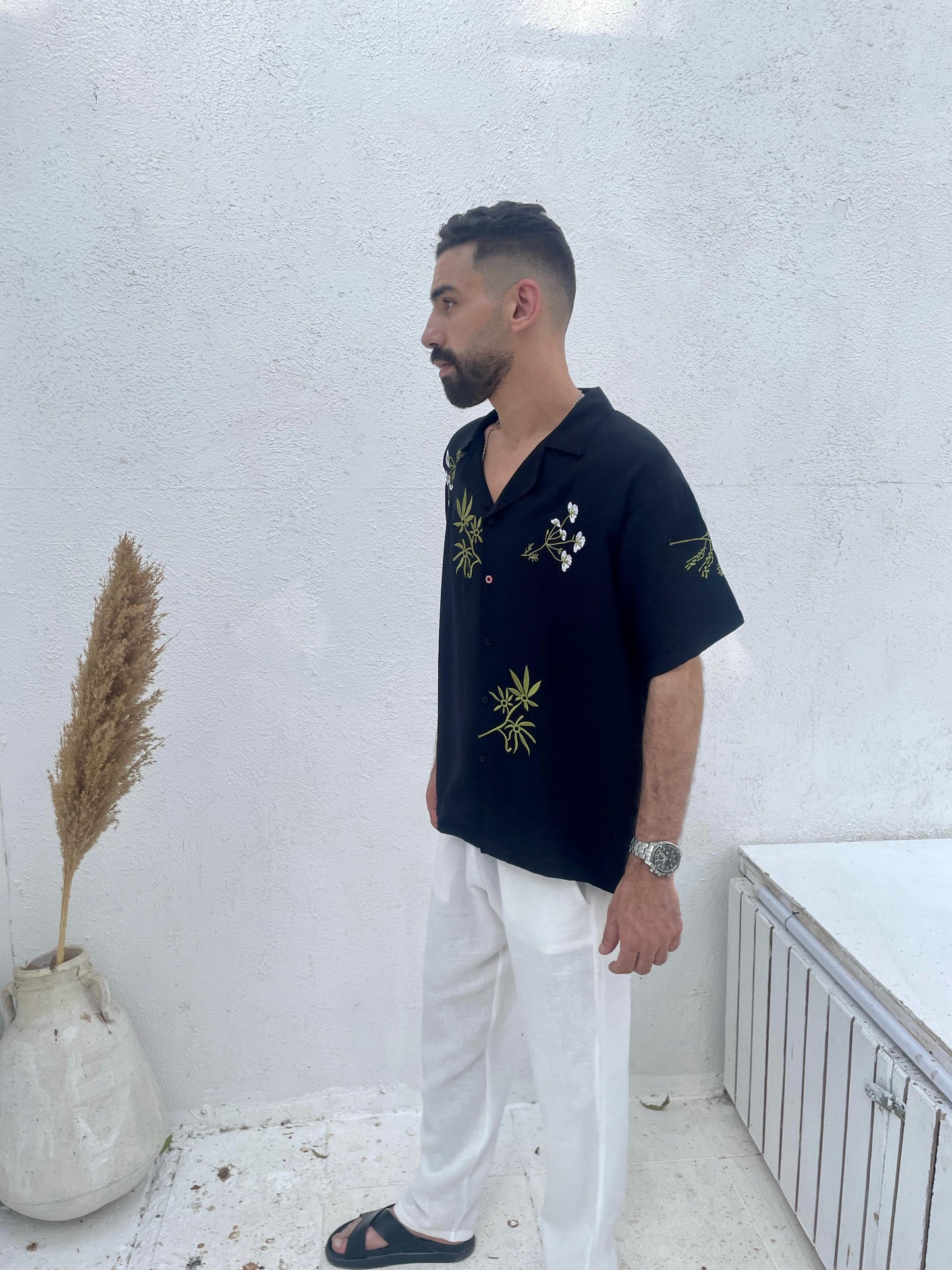 Botanical Garden Shirt — Black