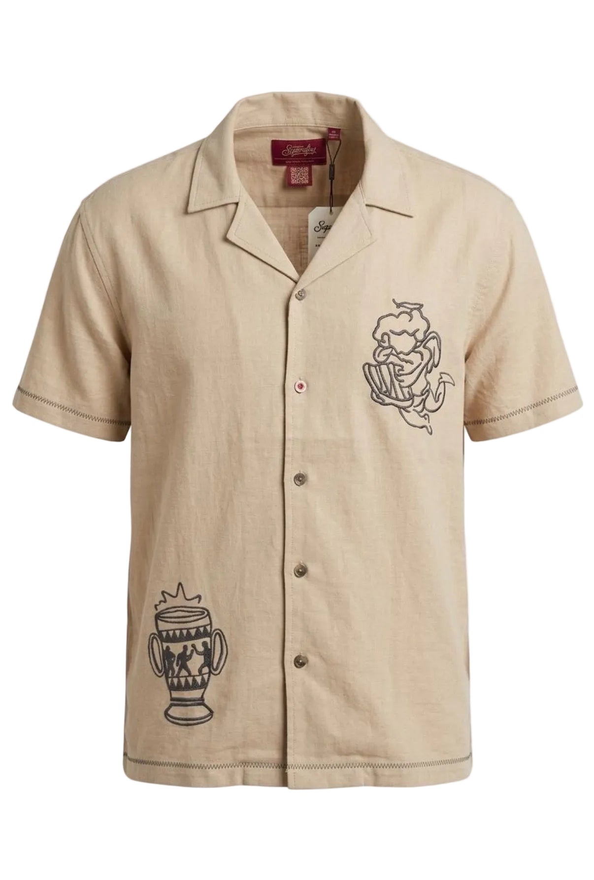 Sacred Relics Shirt — Beige