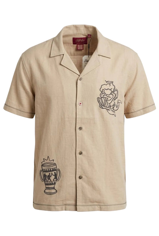 Sacred Relics Shirt — Beige
