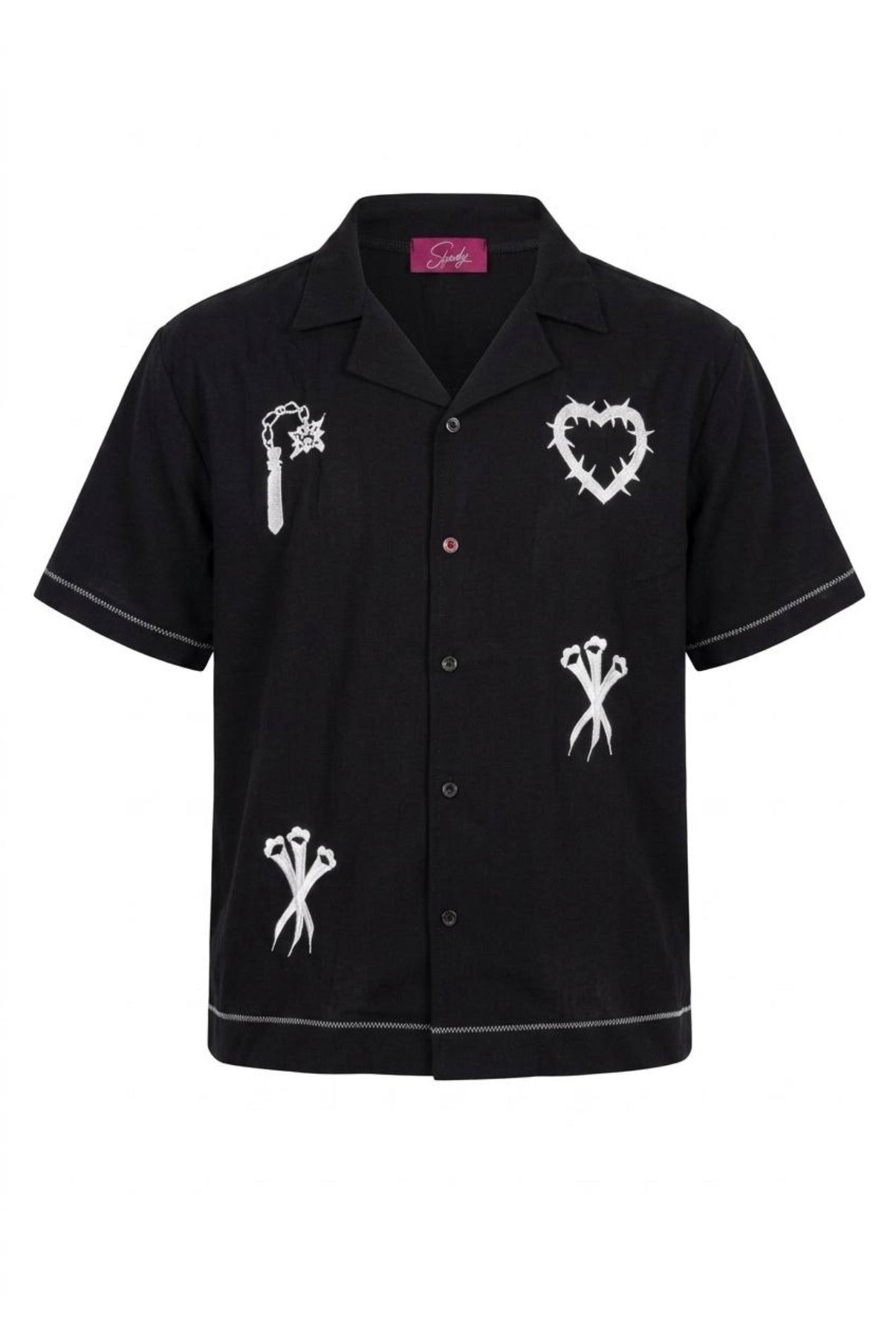 Dark Symbols Shirt — Black