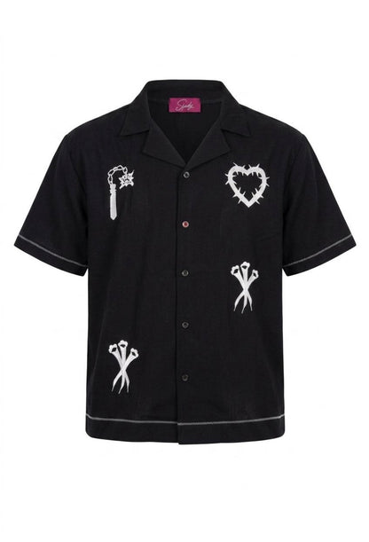 Dark Symbols Shirt — Black